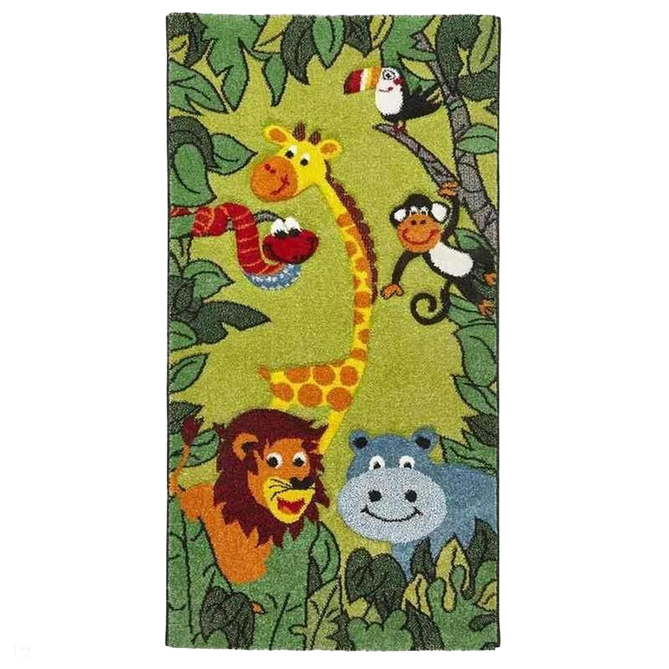 Brooklyn 53747 Kids Jungle Soft Green Rug-Think Rugs-Rug Love - The Most Loved Rug Store