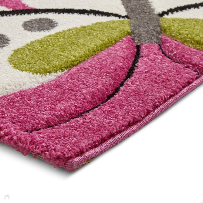 Brooklyn 772 Kids Butterflies Soft Pink Rug-Think Rugs-Rug Love - The Most Loved Rug Store