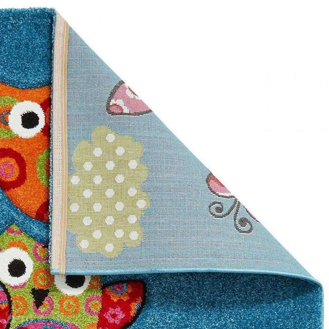 Brooklyn 793 Kids Birds Soft Blue Rug-Think Rugs-Rug Love - The Most Loved Rug Store