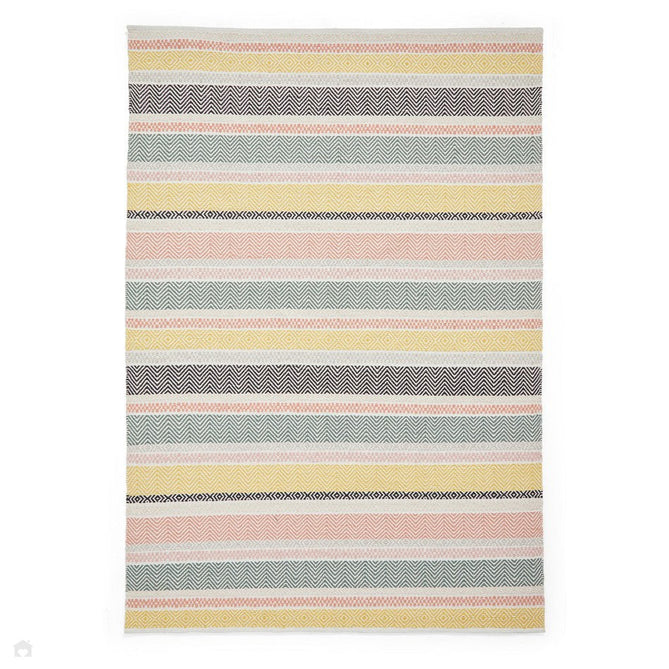 Cascade 29898 Modern Geometric Hand-Woven Cotton Flatweave Pastel Multi Rug-Think Rugs-Rug Love - The Most Loved Rug Store