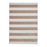 Catherine Lansfield Cove Stripe Modern Linear Natural/Cream Rug