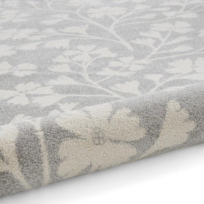 Catherine Lansfield Grace Floral Grey/Cream Rug-Think Rugs-Rug Love - The Most Loved Rug Store