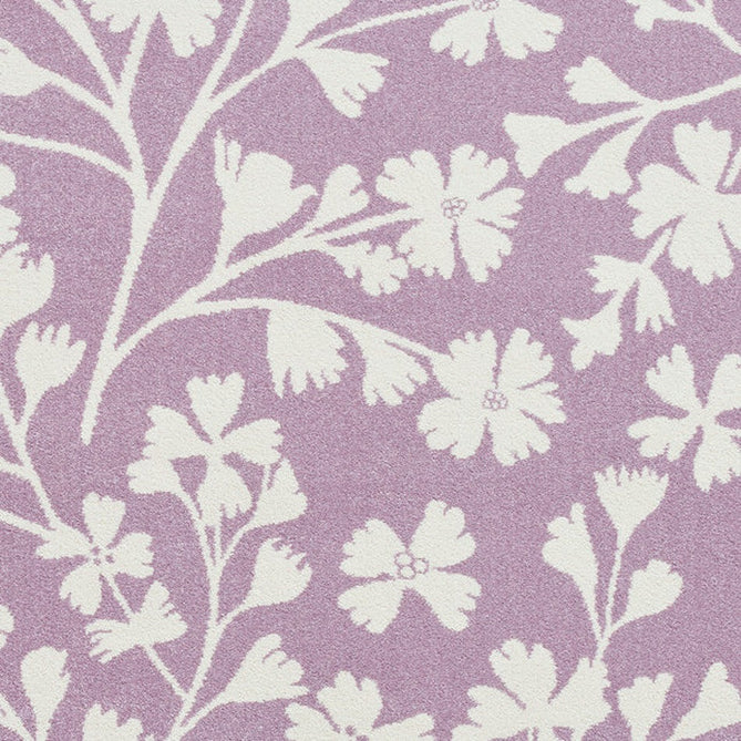 Catherine Lansfield Grace Floral Lilac/Cream Rug-Think Rugs-Rug Love - The Most Loved Rug Store