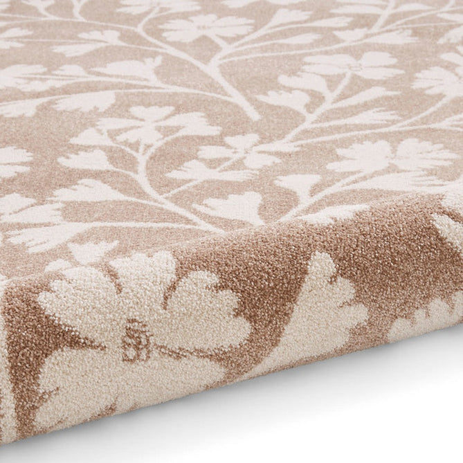 Catherine Lansfield Grace Floral Natural/Cream Rug-Think Rugs-Rug Love - The Most Loved Rug Store