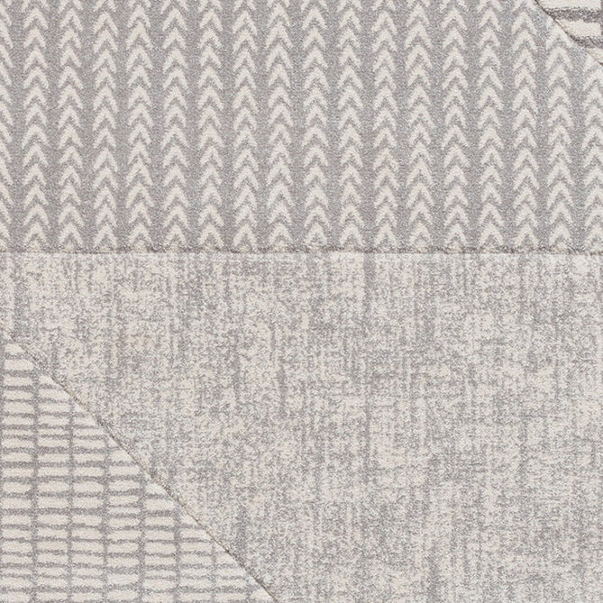 Catherine Lansfield Larsson Modern Abstract Grey/Cream Rug-Think Rugs-Rug Love - The Most Loved Rug Store