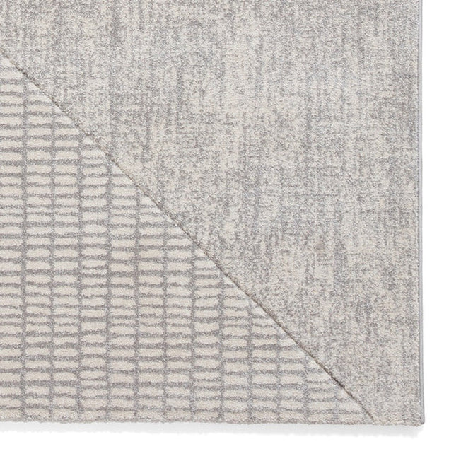 Catherine Lansfield Larsson Modern Abstract Grey/Cream Rug-Think Rugs-Rug Love - The Most Loved Rug Store