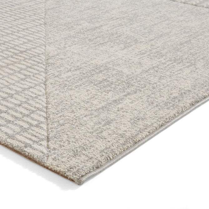 Catherine Lansfield Larsson Modern Abstract Grey/Cream Rug-Think Rugs-Rug Love - The Most Loved Rug Store