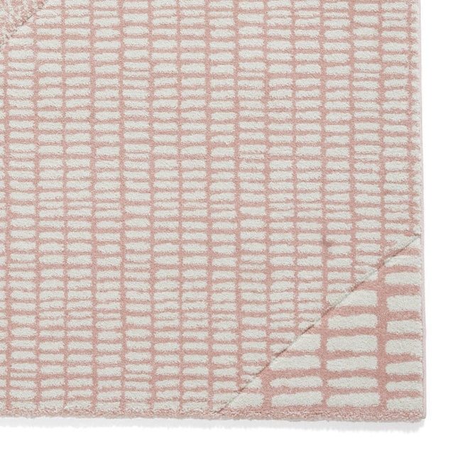 Catherine Lansfield Larsson Modern Abstract Rose/Cream Rug-Think Rugs-Rug Love - The Most Loved Rug Store