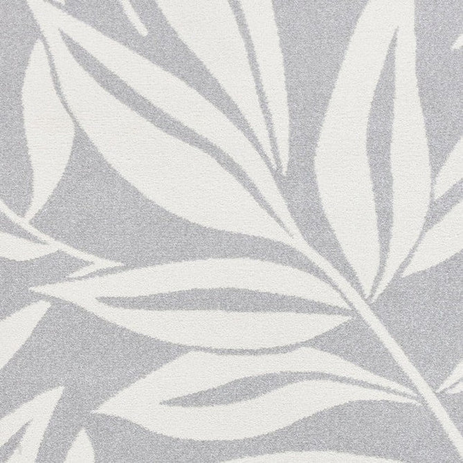 Catherine Lansfield Sorral Leaves Botanical Grey Rug-Think Rugs-Rug Love - The Most Loved Rug Store