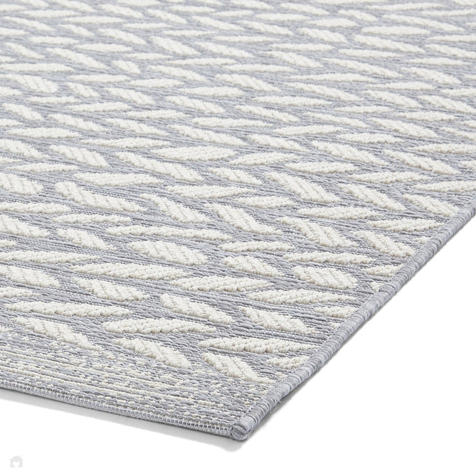 Coast A055 Moroccan Durable Stain-Resistant Weatherproof Flatweave In-Outdoor Grey/Cream Rug-Think Rugs-Rug Love - The Most Loved Rug Store