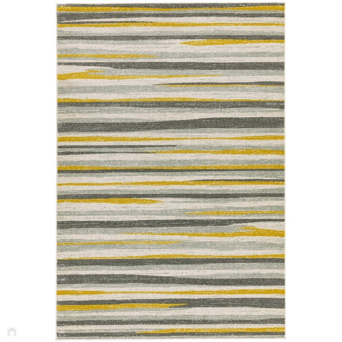 Colt CL10 Stripe Modern Striped Durable Low Short Pile Mustard Rug-Asiatic Carpets-Rug Love - The Most Loved Rug Store