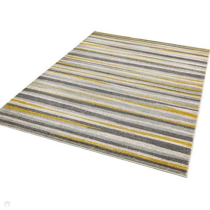 Colt CL10 Stripe Modern Striped Durable Low Short Pile Mustard Rug-Asiatic Carpets-Rug Love - The Most Loved Rug Store