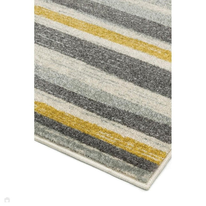 Colt CL10 Stripe Modern Striped Durable Low Short Pile Mustard Rug-Asiatic Carpets-Rug Love - The Most Loved Rug Store