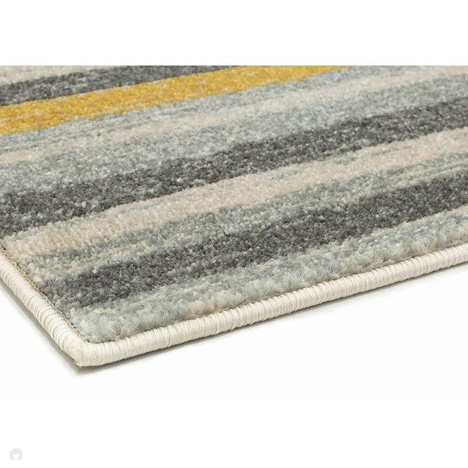 Colt CL10 Stripe Modern Striped Durable Low Short Pile Mustard Rug-Asiatic Carpets-Rug Love - The Most Loved Rug Store