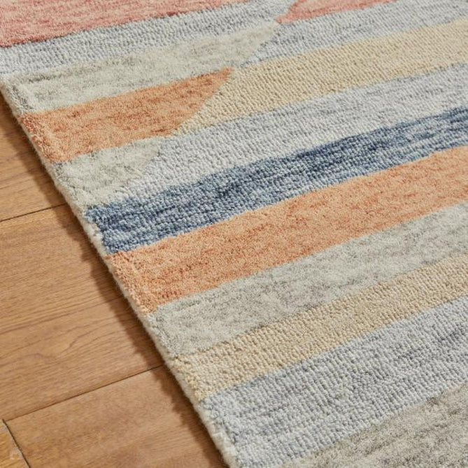 Contours Jagged Modern Abstract Hand-Woven Wool Multicolour Rug-Oriental Weavers-Rug Love - The Most Loved Rug Store