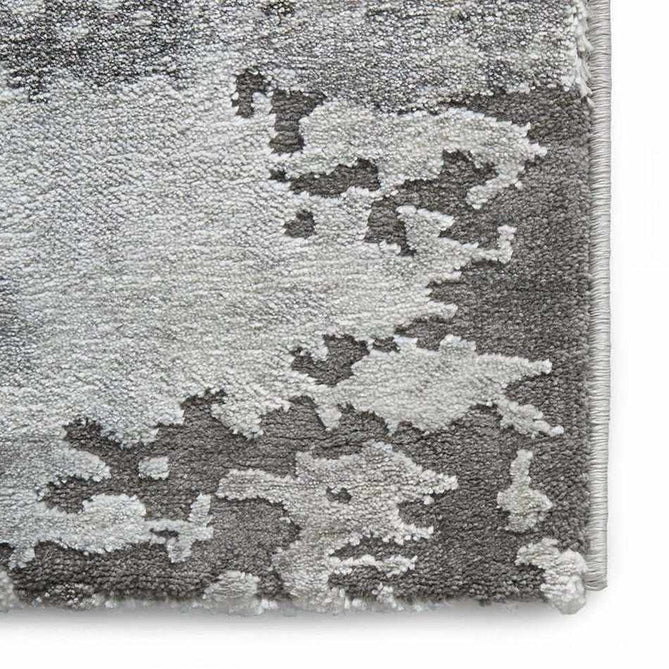 Craft 19788 Modern Abstract Distressed Marbled Metallic Shimmer Soft Textured Grey Rug-Think Rugs-Rug Love - The Most Loved Rug Store