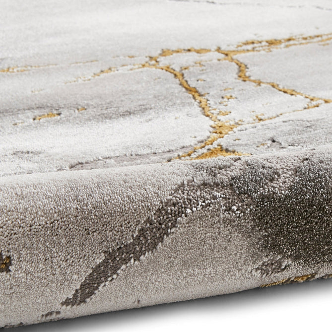 Craft 23270 Modern Abstract Marbled Soft Textured Ivory/Grey/Gold Rug-Think Rugs-Rug Love - The Most Loved Rug Store