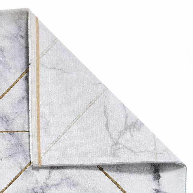 Craft 23299 Modern Geometric Marbled Soft Textured Ivory/Gold Rug-Think Rugs-Rug Love - The Most Loved Rug Store