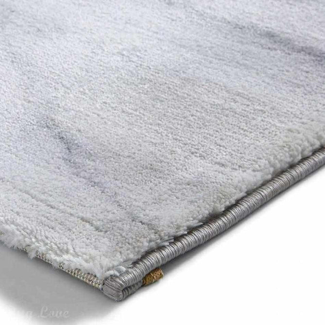 Craft 23299 Modern Geometric Marbled Soft Textured Ivory/Silver Rug-Think Rugs-Rug Love - The Most Loved Rug Store