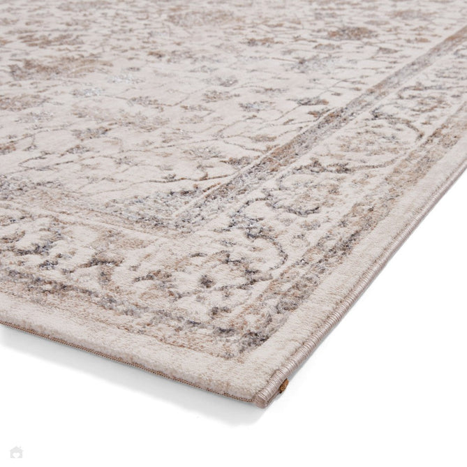 Creation 50112 Traditional Multi Textured Super-Soft Beige/Brown/Silver Rug-Think Rugs-Rug Love - The Most Loved Rug Store