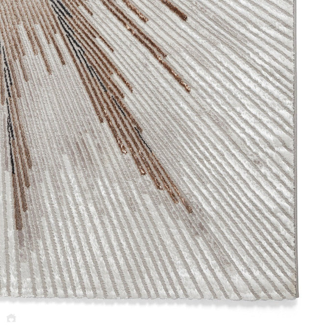 Creation 50156 Modern Helix Multi Textured Super-Soft Bronze/Beige/Brown-Think Rugs-Rug Love - The Most Loved Rug Store