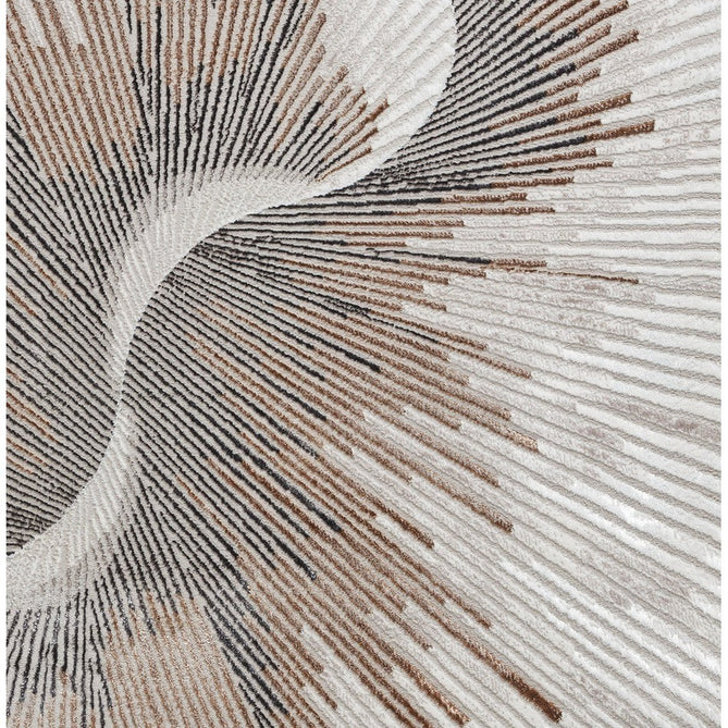 Creation 50156 Modern Helix Multi Textured Super-Soft Bronze/Beige/Brown-Think Rugs-Rug Love - The Most Loved Rug Store