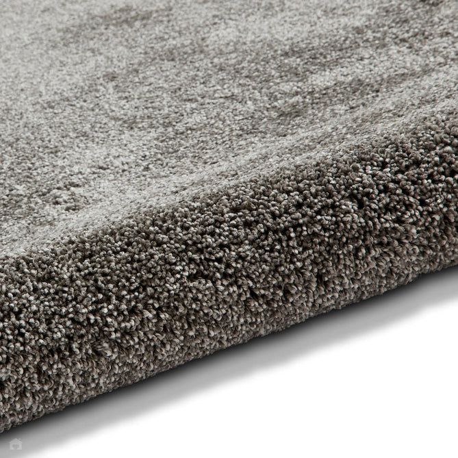 Deluxe Soft Plush Super Heavyweight High-Density Plain Polypropylene Shaggy Grey Rug-Think Rugs-Rug Love - The Most Loved Rug Store