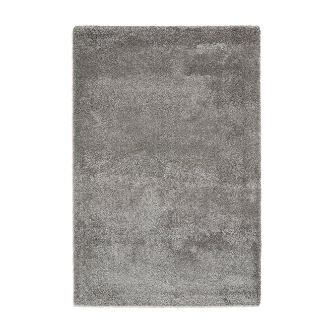 Deluxe Soft Plush Super Heavyweight High-Density Plain Polypropylene Shaggy Grey Rug-Think Rugs-Rug Love - The Most Loved Rug Store