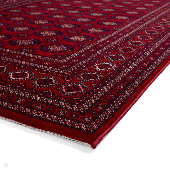 Dubai 62098 Traditional Super-Soft Patterned Red Rug-Think Rugs-Rug Love - The Most Loved Rug Store