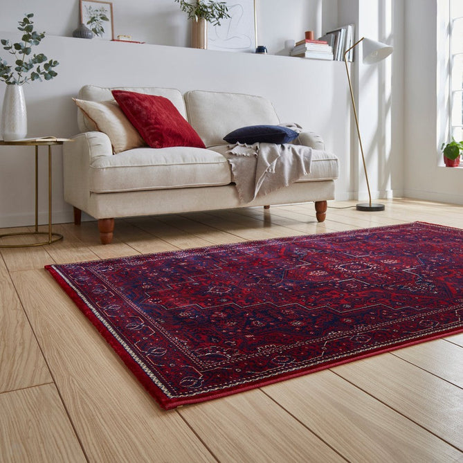 Dubai 62101 Traditional Super-Soft Red Rug-Think Rugs-Rug Love - The Most Loved Rug Store