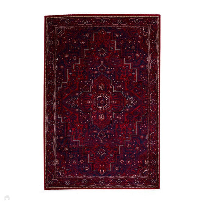 Dubai 62101 Traditional Super-Soft Red Rug-Think Rugs-Rug Love - The Most Loved Rug Store