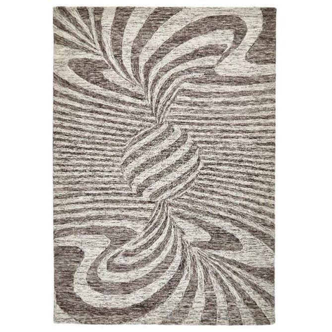 Elements Cycle Modern Abstract Distressed Wool Brown Rug-Oriental Weavers-Rug Love - The Most Loved Rug Store