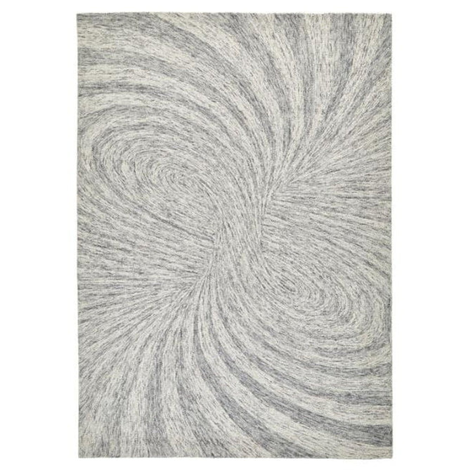 Elements Paradox Modern Abstract Distressed Wool Grey Rug-Oriental Weavers-Rug Love - The Most Loved Rug Store