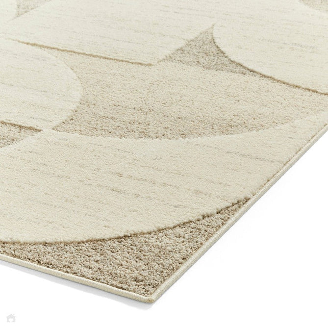 Elio 66747 Modern Abstract Distressed Soft-Touch High-Density Hi-Low Textured Pile Polypropylene/Polyester Mix Beige Rug-Think Rugs-Rug Love - The Most Loved Rug Store