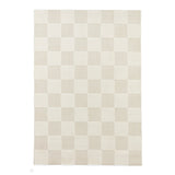 Elio 69924 Modern Geometric Checkerboard Carved Soft-Touch High-Density Hi-Low Textured Pile Polypropylene/Polyester Mix Cream Rug