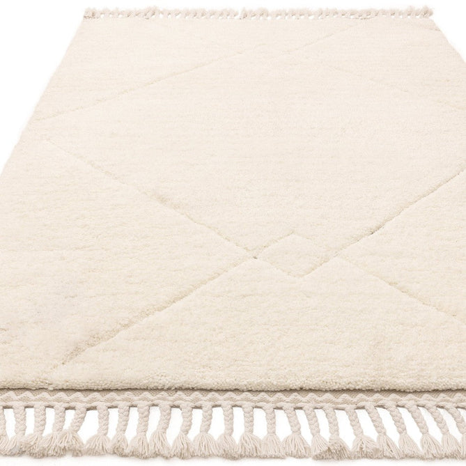 Fes FE03 Moroccan Berber Soft Plush Hand-Carved Boho Cream/White Rug-Asiatic Carpets-Rug Love - The Most Loved Rug Store