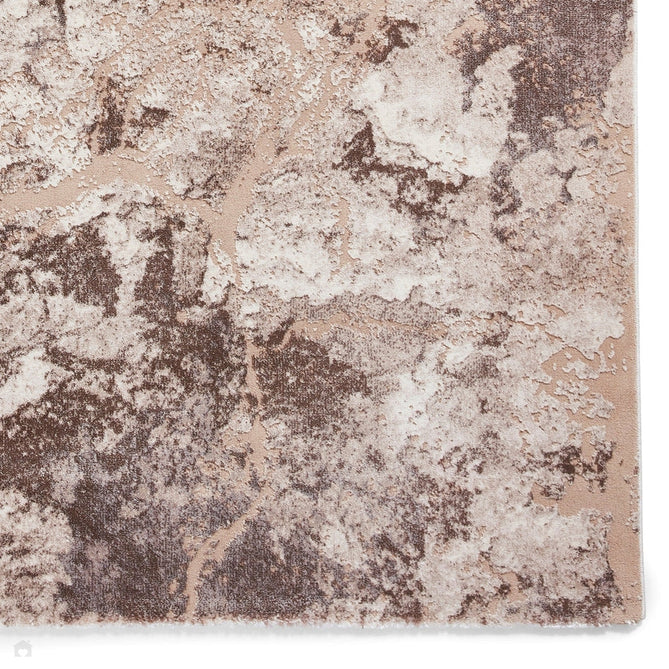 Florence 50032 Modern Abstract Metallic Alabaster Distressed Textured High-Density Soft Beige/Brown/Silver Rug-Think Rugs-Rug Love - The Most Loved Rug Store