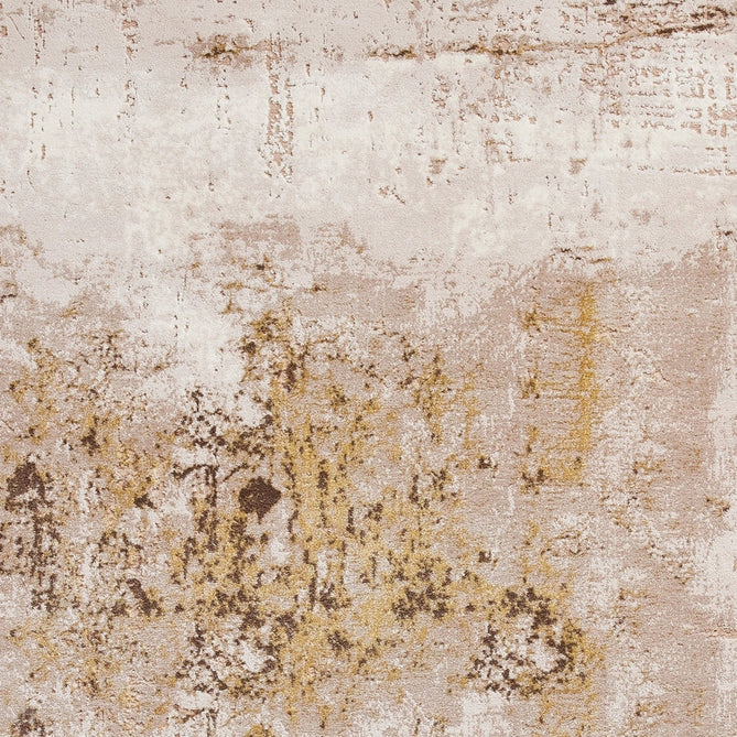 Florence 50034 Modern Abstract Metallic Distressed Textured High-Density Soft Beige/Brown/Gold Rug-Think Rugs-Rug Love - The Most Loved Rug Store