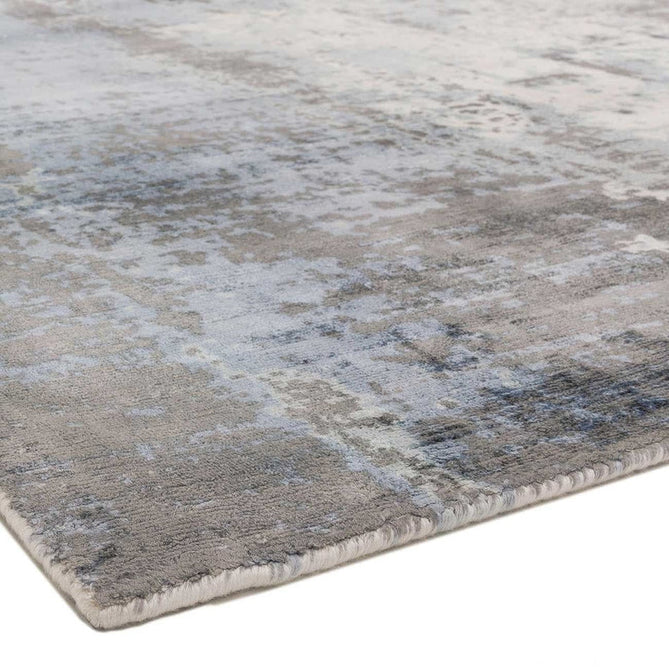 Buy Asiatic Carpets Gatsby Modern Abstract Distressed Metallic Shimmer Hand-Woven Textured Printed Viscose Flatweave Navy/Grey/Cream Rug Lowest Price | Rug Love