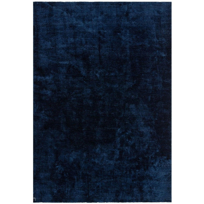 Harrison Modern Plain Hand-Carved Geometric Hi-Low Plush Soft Polyester Boho Shaggy Navy Rug-Asiatic Carpets-Rug Love - The Most Loved Rug Store