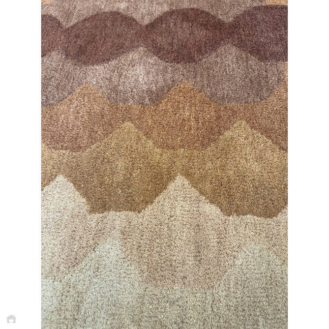 Hive Modern Geometric Hexagonal Ombre Gradient Hand-Woven Wool Rust Runner-Asiatic Carpets-Rug Love - The Most Loved Rug Store