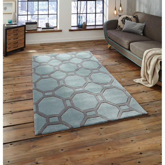 Hong Kong 4338 Blue/Grey Rug-Think Rugs-Rug Love - The Most Loved Rug Store