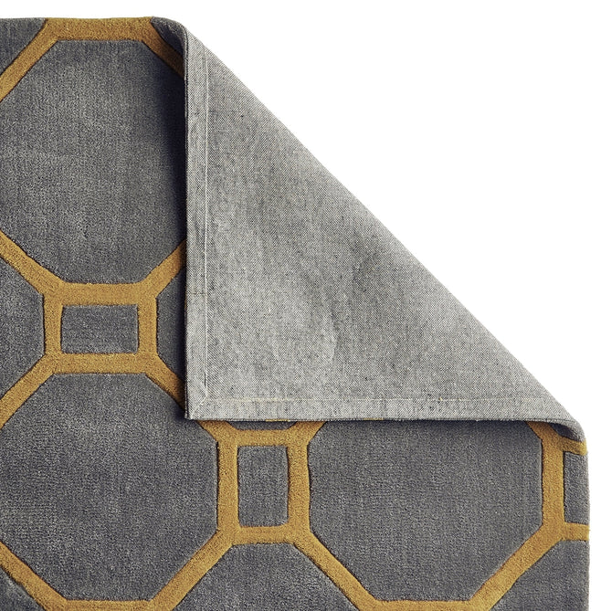 Hong Kong 4338 Grey/Yellow Rug-Think Rugs-Rug Love - The Most Loved Rug Store