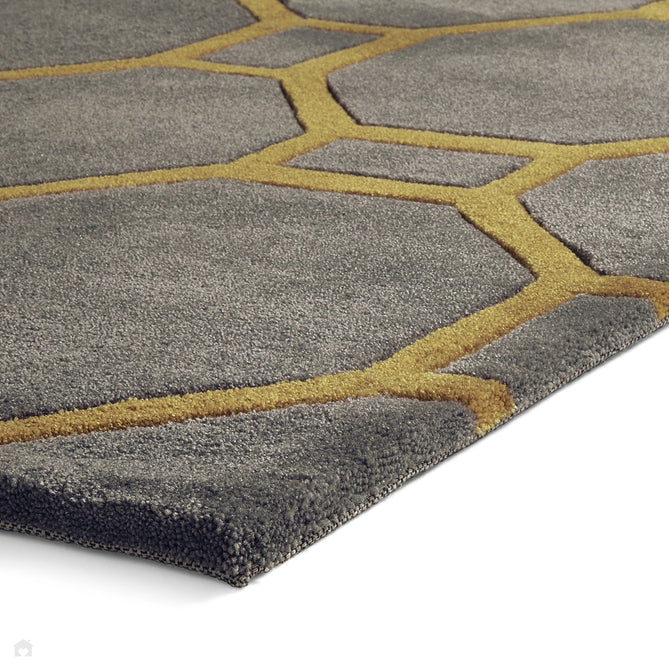 Hong Kong 4338 Grey/Yellow Rug-Think Rugs-Rug Love - The Most Loved Rug Store