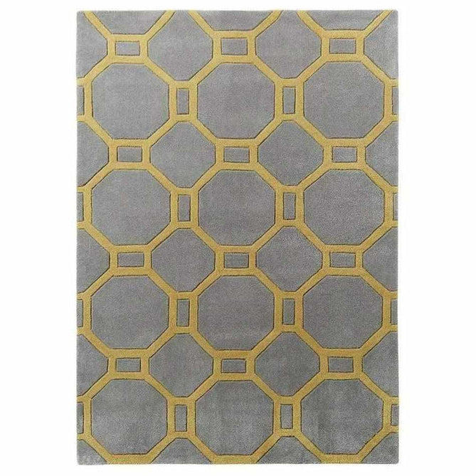 Hong Kong 4338 Grey/Yellow Rug-Think Rugs-Rug Love - The Most Loved Rug Store