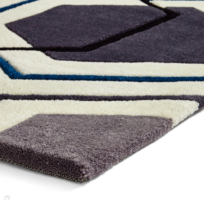 Hong Kong 7526 Grey/Navy Rug-Think Rugs-Rug Love - The Most Loved Rug Store