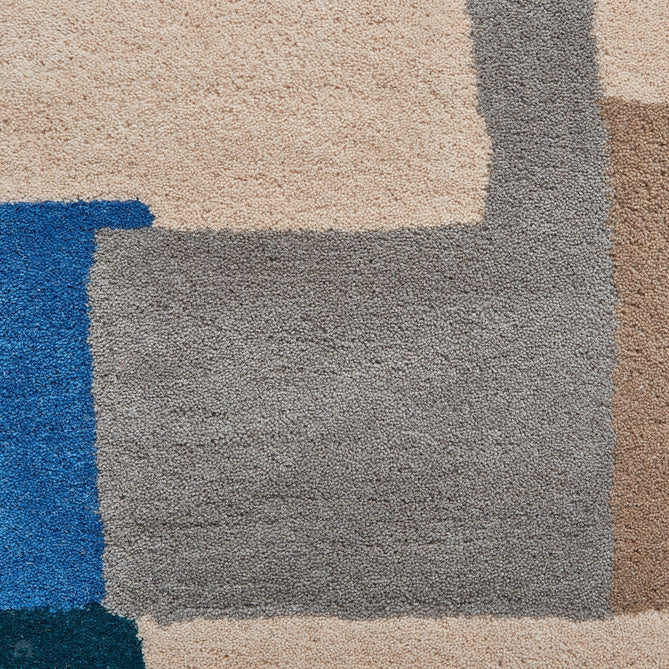 Inaluxe Modern Abstract Designer Wool Hey Ho Lets Go IX14 Multicolour Rug-Think Rugs-Rug Love - The Most Loved Rug Store