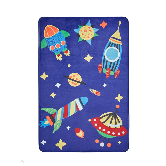 Inspire G3420 Kids Super-Soft Lightweight Play Mat Blue Rug-Think Rugs-Rug Love - The Most Loved Rug Store