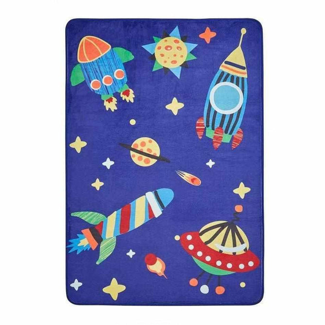 Inspire G3420 Kids Super-Soft Lightweight Play Mat Blue Rug-Think Rugs-Rug Love - The Most Loved Rug Store