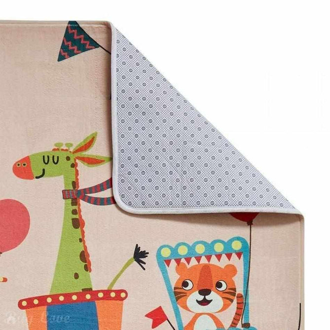 Inspire G3434 Kids Super-Soft Lightweight Play Mat Beige Rug-Think Rugs-Rug Love - The Most Loved Rug Store